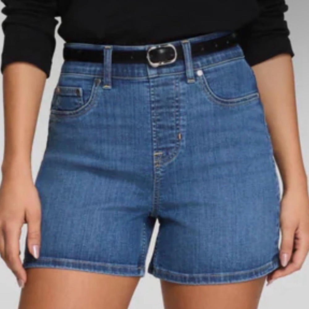 NWT Spanx Jean Shorts Spanxshape Everywear